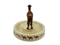 Seltener Camel-Aschenbecher_Werbung_60er/ 70er Jahre_Keramik_Metall