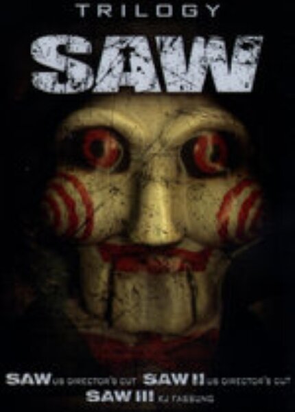 Saw 1-3 Trilogy - 5 DVDs, inkl. Maskenschuber / US-Directors Cut ! Top Zustand