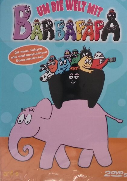 Barbapapa - Um die Welt mit Barbapapa  [2 DVDs] Nagelneu Versiegelt