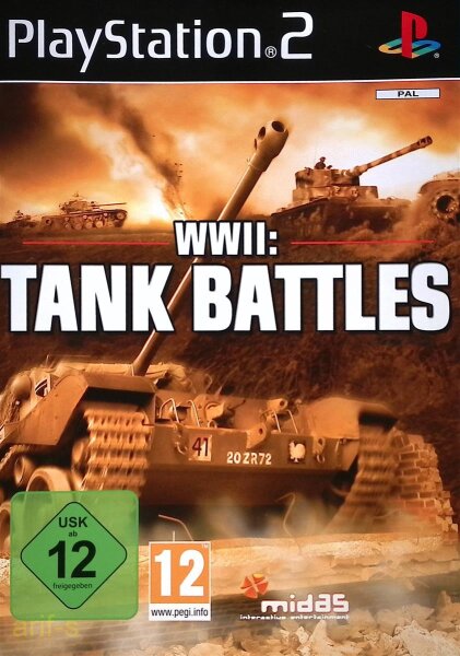 World War 2 - Tank Battles / Playstation 2 / PS2 ohne Handbuch