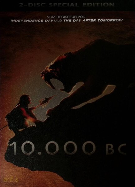 10.000 BC 2 DVDs Steelbook DVD / Steven Strait - Top Zustand
