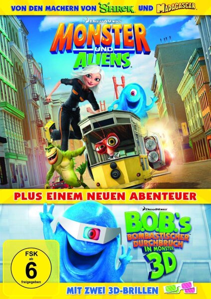Monster und Aliens  / DVD - Guter Zustand ohne Brillen