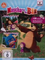 MASCHA UND DER BÄR-Auf In Die Ferien/Super Mascha (2-DVD) - Top Zustand