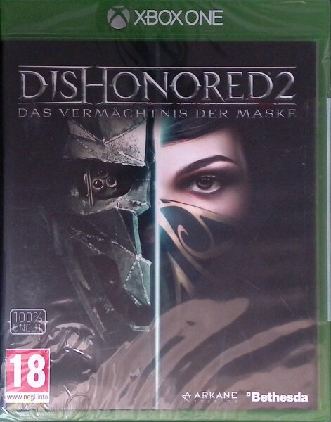 Dishonored 2 - Das Vermächtnis der Maske / Xbox One - NEU Versiegelt