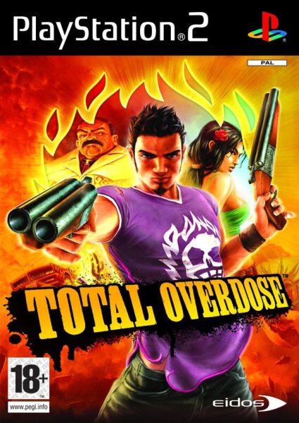 Total Overdose / Playstation 2 / PS2 mit Handbuch - Top Zustand