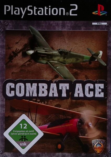 Combat Ace / Playstation 2 / PS2 + Handbuch - Nagelneu / Versiegelt