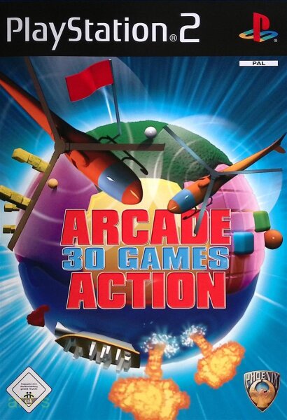 Arcade Action 30 Games Action / Playstation 2 / PS2 ohne Handbuch