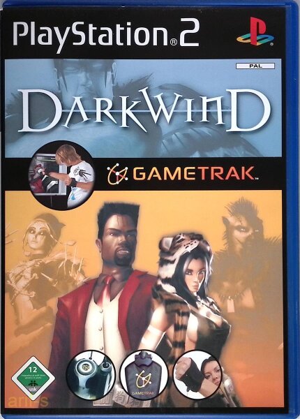 Gametrak : Darkwind / Playstation 2 / PS2 + Handbuch / ohne Gametrak
