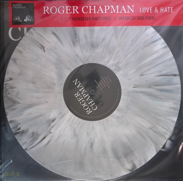 Roger Chapman – Love & Hate - Limited Grey Marbled Vinyl, LP - M (Mint) Brandneu