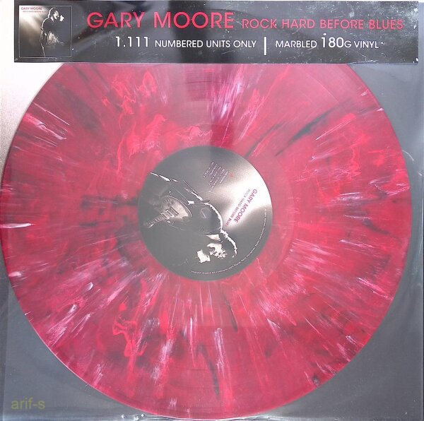 Gary Moore – Rock Hard Before Blues - Red Marbled Vinyl, LP - NM (Near Mint) wie Neu