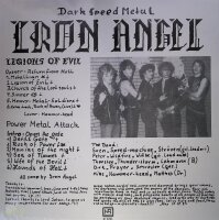 Iron Angel – Legions Of Evil - Limited (Blood) Red Vinyl, LP - M (Mint) Brandneu