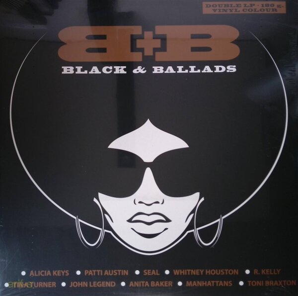 Various – Black & Ballads- 2x Coloured Vinyl, LP- Remastered - M (Mint) Brandneu