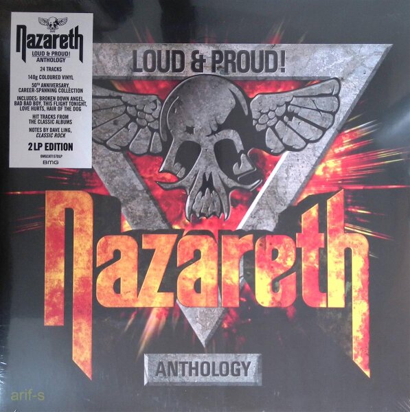 Nazareth – Loud & Proud! Anthology - RED & Orange Vinyl, 2x LP- M (Mint)Brandneu