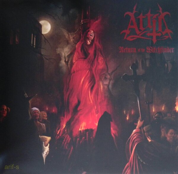 Attic – Return Of The Witchfinder - Limited Red Vinyl, LP- NM (Near Mint)wie Neu