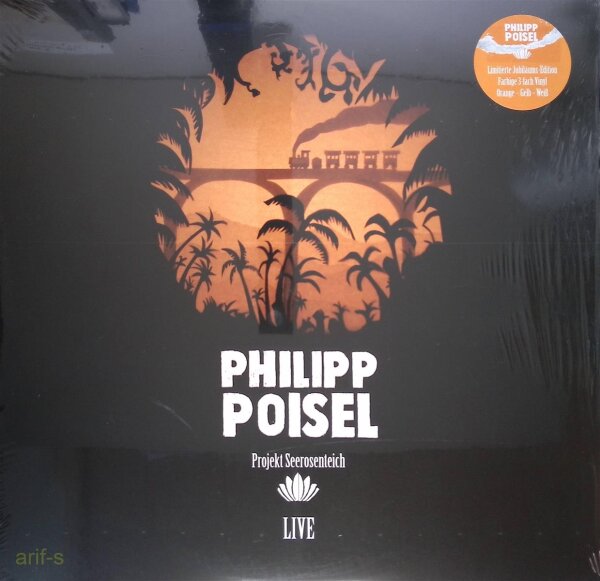 Philipp Poisel–Projekt Seerosenteich-Live- 3xColoured Vinyl,LP- M (Mint)Brandneu