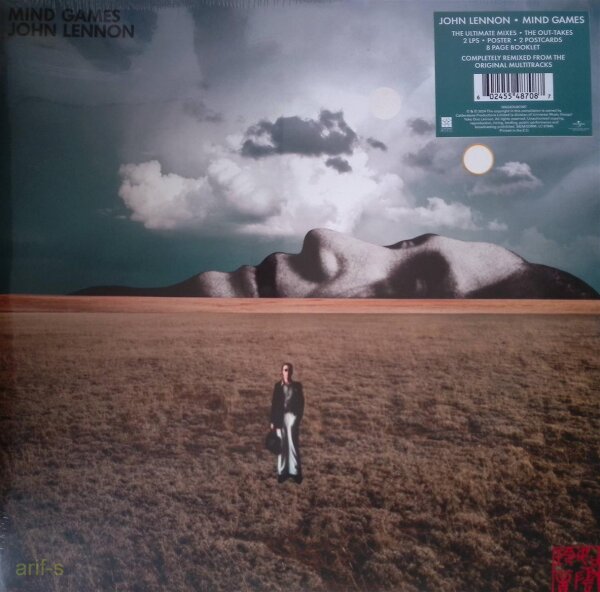 John Lennon – Mind Games - Vinyl, LP, Album, Reissue - M (Mint) Brandneu