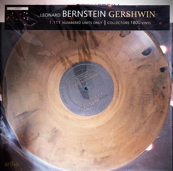 Leonard Bernstein Bernstein: Gershwin- Gold Marbled Vinyl, LP- M (Mint) Brandneu