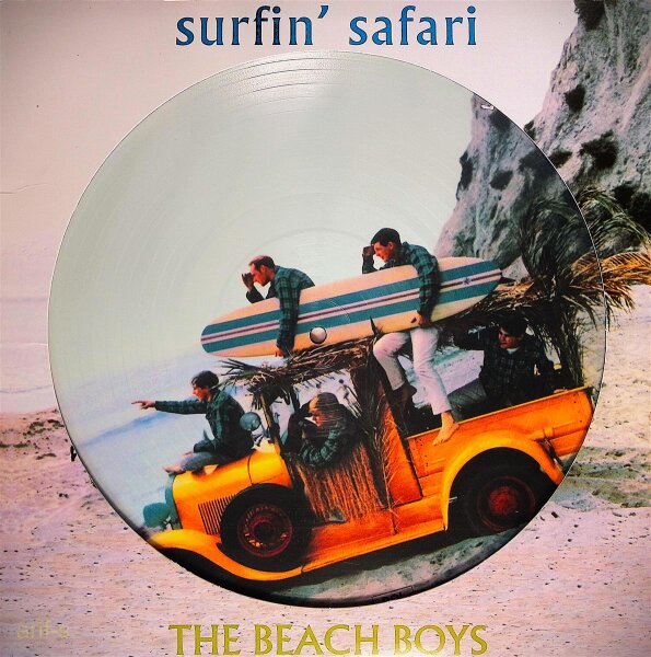 The Beach Boys ‎– Surfin Safari Plus Candix Recordings - Vinyl, LP -  wie Neu