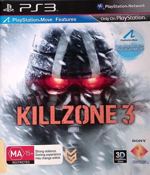 Killzone 3 / Playstation 3 / PS3 ohne Handbuch