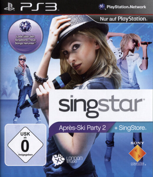 SingStar Apres-Ski Party 2 / Playstation 3 + Handbuch - Nagelneu / Versiegelt