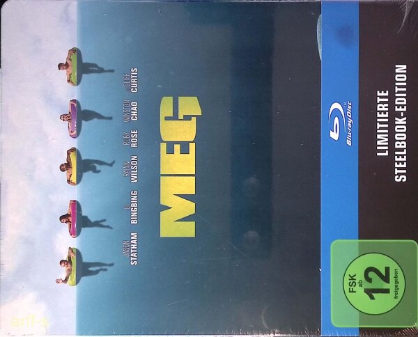 MEG / Steelbook Limited Edition, mit Jason Statham / BluRay*Nagelneu Versiegelt