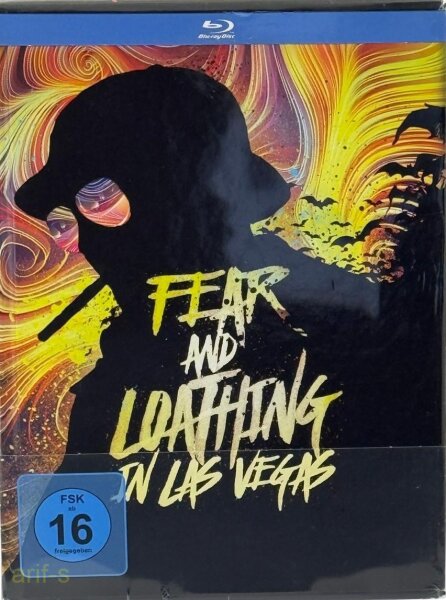 FEAR & LOATHING IN LAS VEGAS LIMITIERTES MEDIABOOK COVER C BLU RAY + DVD NEU OVP