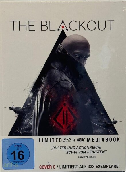 THE BLACKOUT UNCUT LIMITIERTES MEDIABOOK / COVER C / BLU RAY + DVD NAGELNEU