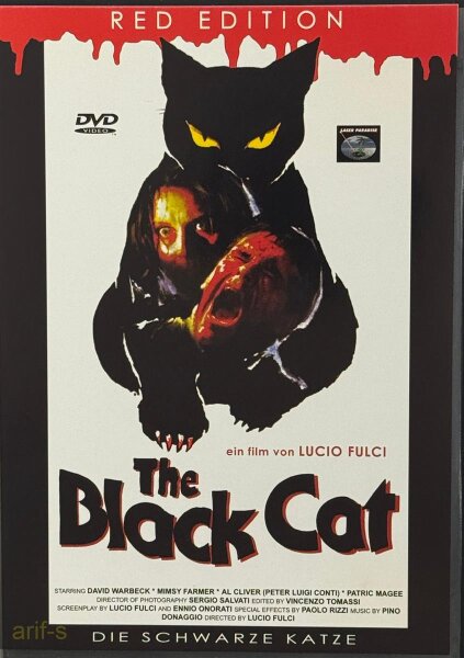 The Black Cat - Red Edition von Lucio Fulci / DVD * Guter Zustand