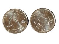 USA 2002 P Louisiana State Quarter /25 Cents...
