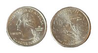 USA 2002 P Mississippi State Quarter / 25 Cents...
