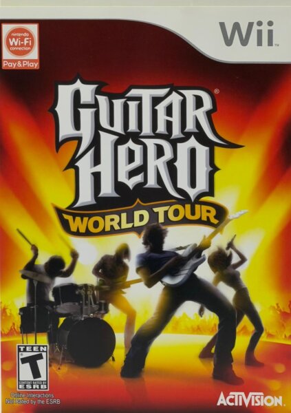 Guitar Hero World Tour - Nintendo Wii - Complete CIB / Guter Zustand