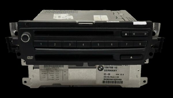 3er BMW CCC Navigations- und Multimediamodul E9x / Radio, CD & DVD / Guter Zst.