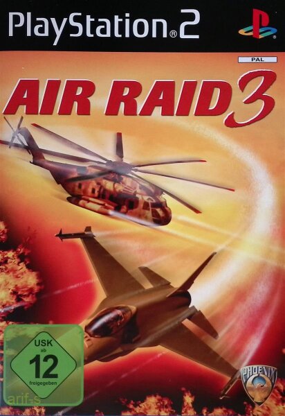 Air Raid 3 / Playstation 2 / PS2 + Handbuch - Nagelneu / Versiegelt