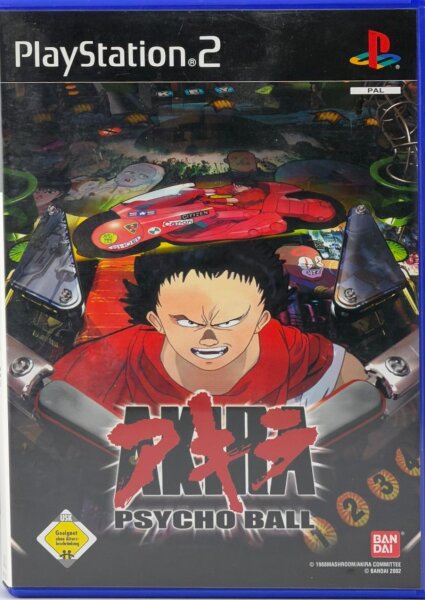 Akira Psycho Ball / Playstation 2 / PS 2 + Handbuch *Guter Zustand*