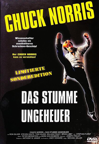 DAS STUMME UNGEHEUER / Chuck Norris - SONDEREDITION - DVD HARTBOX - Top Zustand