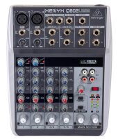 Behringer Xenyx Q802USB  8 Kanal Analog Mixer / top...
