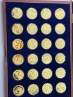 Most Expensive Coins in the World vergoldete...