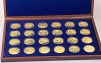 Most Expensive Coins in the World vergoldete...