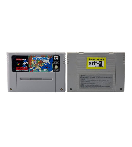 1x Die Schlümpfe / Super Nintendo / Snes / Original / Modul / ohne OVP