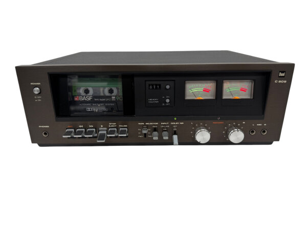 Dual "C 809" HIFI Stereo Kassetten Deck / Top Funktion / Top Zustand