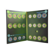 Tierische Superlative Medaillen Komplettset+Sammelalbum...