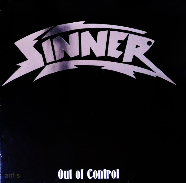 Sinner – Out Of Control - Vinyl, LP - VG+ (Very Good Plus) Top