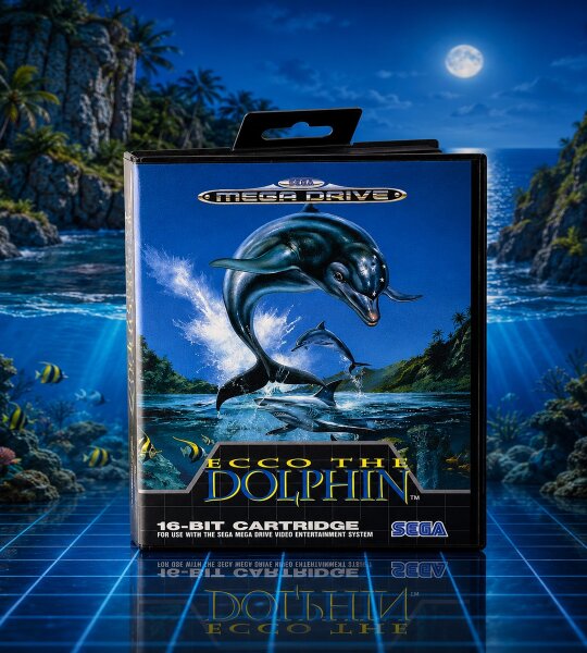 Ecco The Dolphin / Sega Mega Drive / inkl. Anleitung / Retro / OVP
