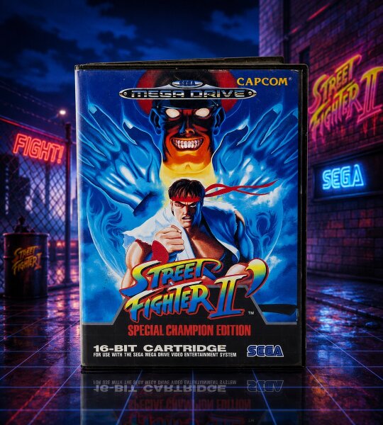 Street Fighter 2 - Special Champion Edit. /Sega Mega Drive /inkl. Anleitung /OVP