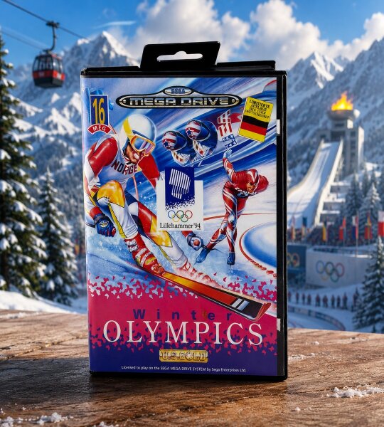 Winter Olympics / Sega Mega Drive / ohne Anleitung / Retro / OVP
