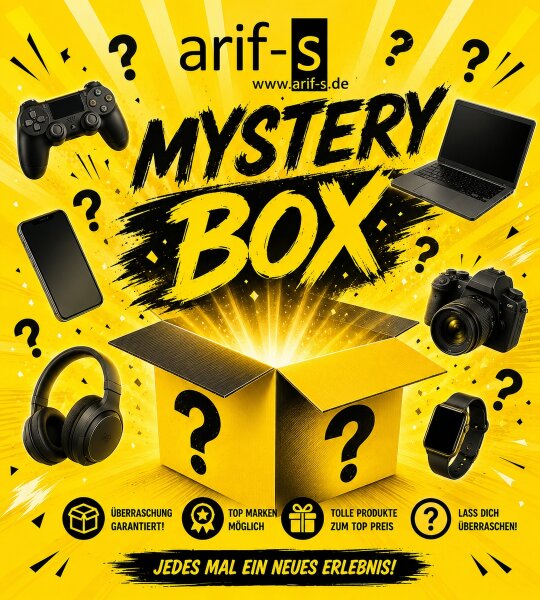 Mystery Paket 200 €–Überraschungs-Box/ Restposten mit Technik, Games, Filmen etc