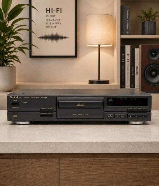 Technics SL-PG390 - HiFi CD Player / MASH / Digital Optical Out / ohne FB