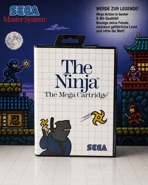 The Ninja / Sega Master System / inkl. Anleitung / Retro / OVP