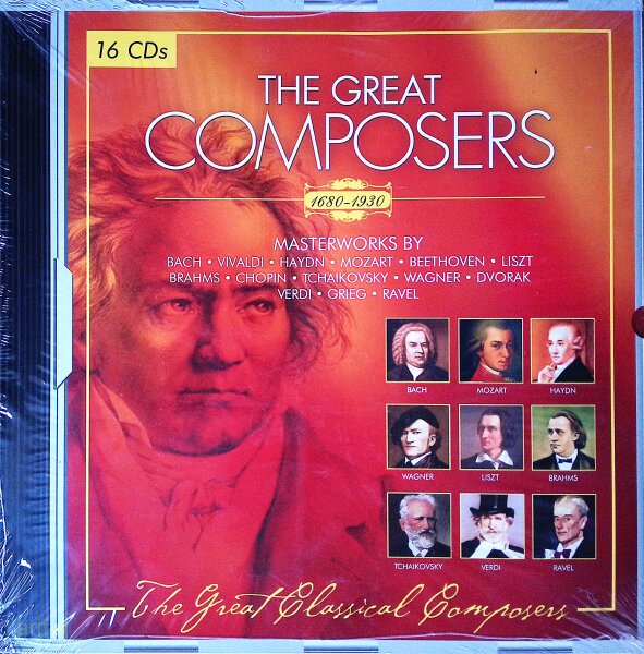 Various – The Great Composers / Box Set / CD - MINT (M)