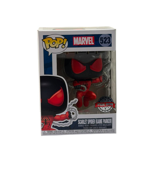 Funko Pop! Marvel - Scarlet Spider (Kaine Parker) Vinyl Figur / #523 / Brandneu